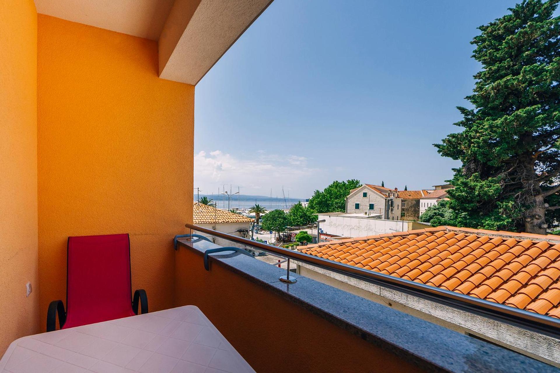 Apartament Luxur Centar With Sea View Terrace Baška Voda Zewnętrze zdjęcie